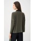 Top Combinado Caqui Negro Joseph Ribkoff Mujer