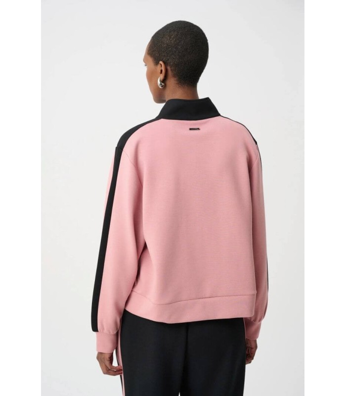 Chaqueta Bloques Rosa Negro Joseph Ribkoff Mujer