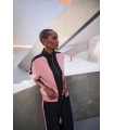 Chaqueta Bloques Rosa Negro Joseph Ribkoff Mujer