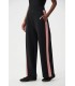 Pantalón Negro Rayas Rosas Joseph Ribkoff Mujer