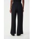 Pantalón Negro Rayas Rosas Joseph Ribkoff Mujer