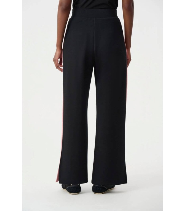Pantalón Negro Rayas Rosas Joseph Ribkoff Mujer