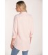 Camisa Rosa Brillo Frank Lyman Mujer