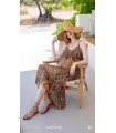 Vestido Estampado Tierras Trovels Mujer