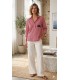 Camisa Polo Rayas Trovels Mujer