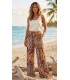 Pantalón Tierras Punto Seda Trovels Mujer