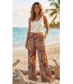 Pantalón Tierras Punto Seda Trovels Mujer