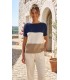 Top Punto Tricolor Maria Bellentani Mujer