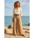 Pantalón Cropped Popelina Elena Miro Mujer