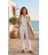 Gabardina Cruzada Camel Elena Miro Mujer