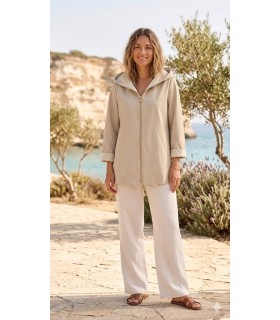 Parka Beige Cinzia Rocca Mujer