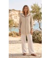 Parka Beige Cinzia Rocca Mujer