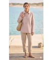 Chaqueta Rosa Claro Cinzia Rocca Mujer