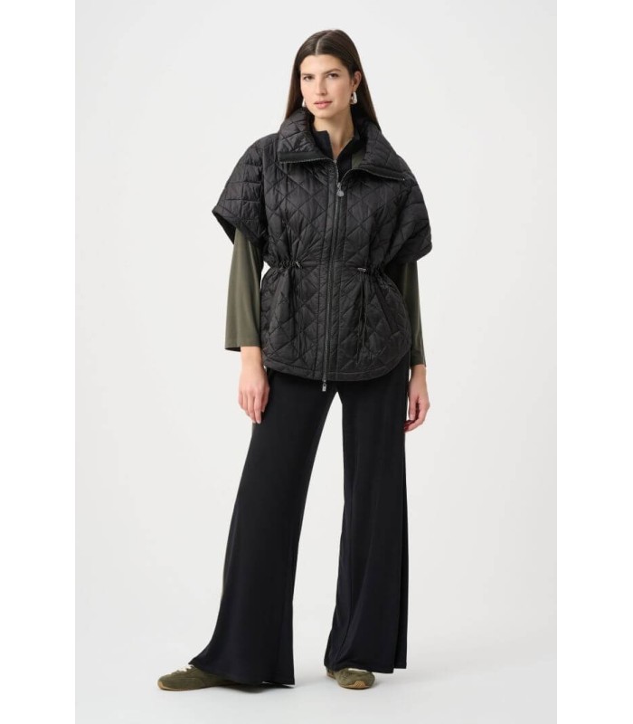 Chaleco Boxy Negro Joseph Ribkoff Mujer