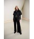 Chaleco Boxy Negro Joseph Ribkoff Mujer