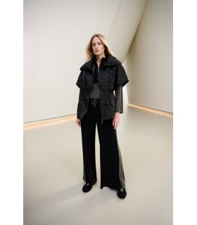 Chaleco Boxy Negro Joseph Ribkoff Mujer