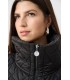 Chaleco Boxy Negro Joseph Ribkoff Mujer