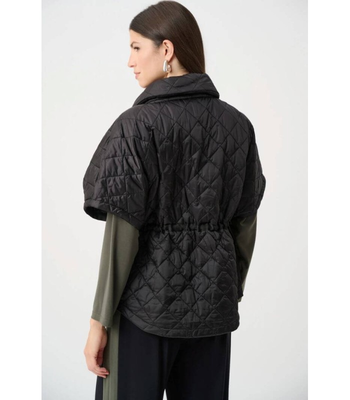 Chaleco Boxy Negro Joseph Ribkoff Mujer