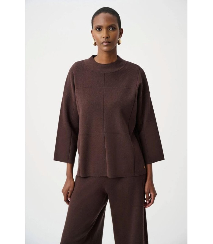 Jersey Jacquard Marrón Joseph Ribkoff Mujer