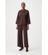 Pantalón Jacquard Marrón Joseph Ribkoff Mujer