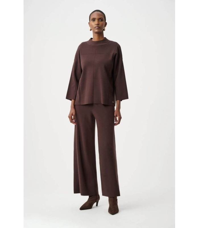 Pantalón Jacquard Marrón Joseph Ribkoff Mujer