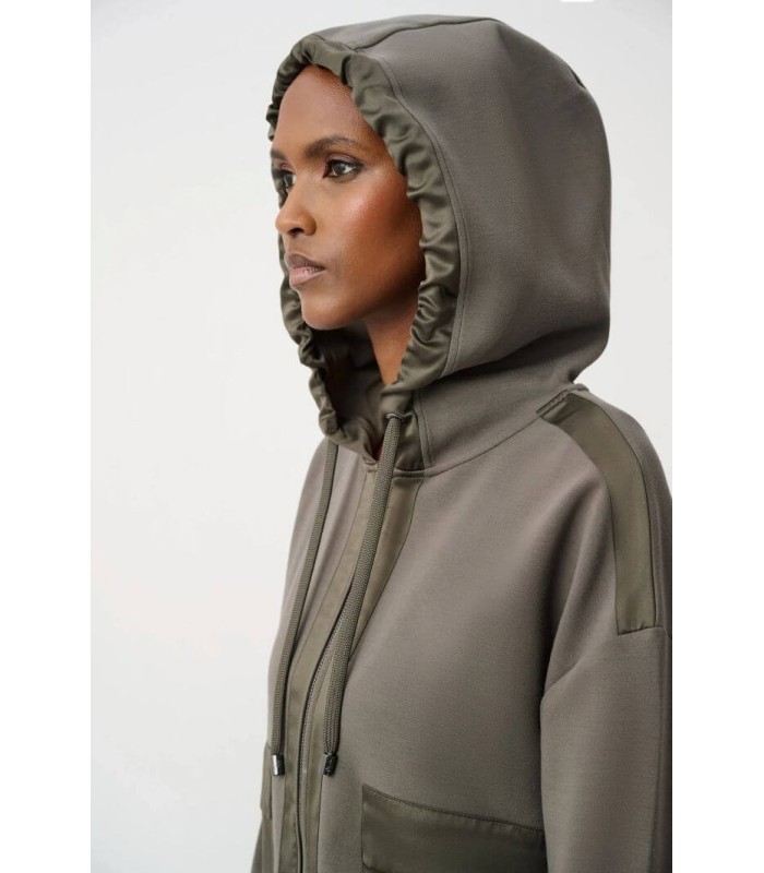 Chaqueta Capucha Caqui Joseph Ribkoff Mujer