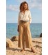 Pantalón Cropped Popelina Elena Miro Mujer