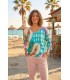 Suéter Estampado Colorido Aldo Martins Mujer