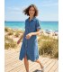 Vestido Vaquero Camisero Anna Mora Mujer