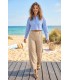 Pantalón CARA Camel Cambio Mujer