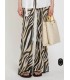 Pantalón Estampado Cebra Marella Mujer