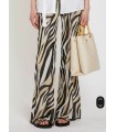 Pantalón Estampado Cebra Marella Mujer