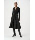 Vestido Negro Acampanado Joseph Ribkoff Mujer