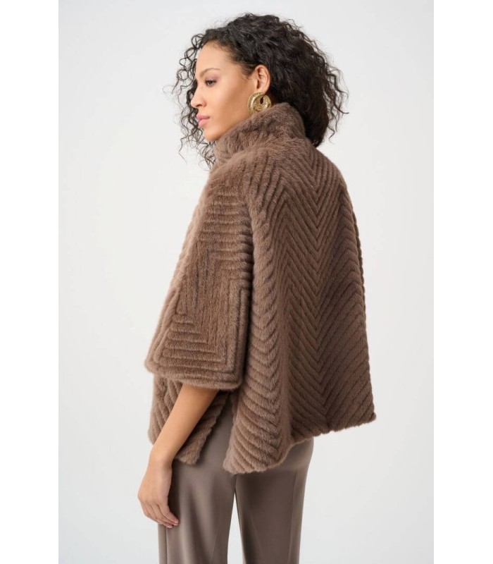 Chaqueta Piel Camel Joseph Ribkoff Mujer