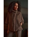 Chaqueta Piel Camel Joseph Ribkoff Mujer