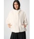 Chaqueta Piel Crema Joseph Ribkoff Mujer