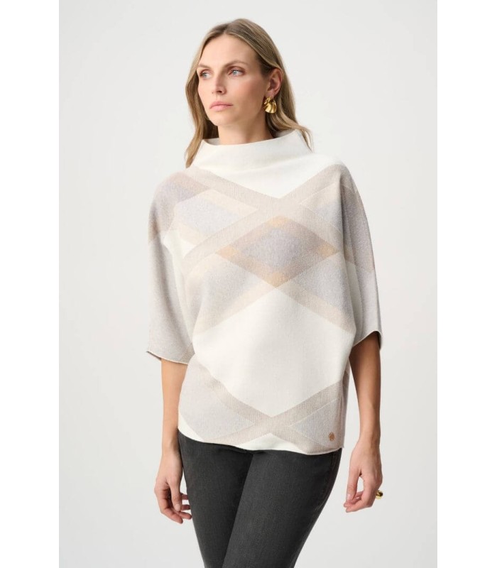 Jersey Estampado Tartán Joseph Ribkoff Mujer