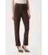 Pantalón Marrón Básico Recto Mujer Joseph Ribkoff