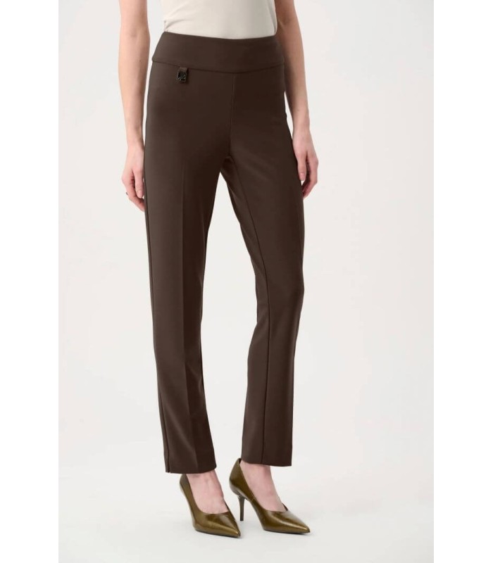 Pantalón Marrón Básico Recto Mujer Joseph Ribkoff