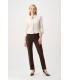 Pantalón Marrón Básico Recto Mujer Joseph Ribkoff