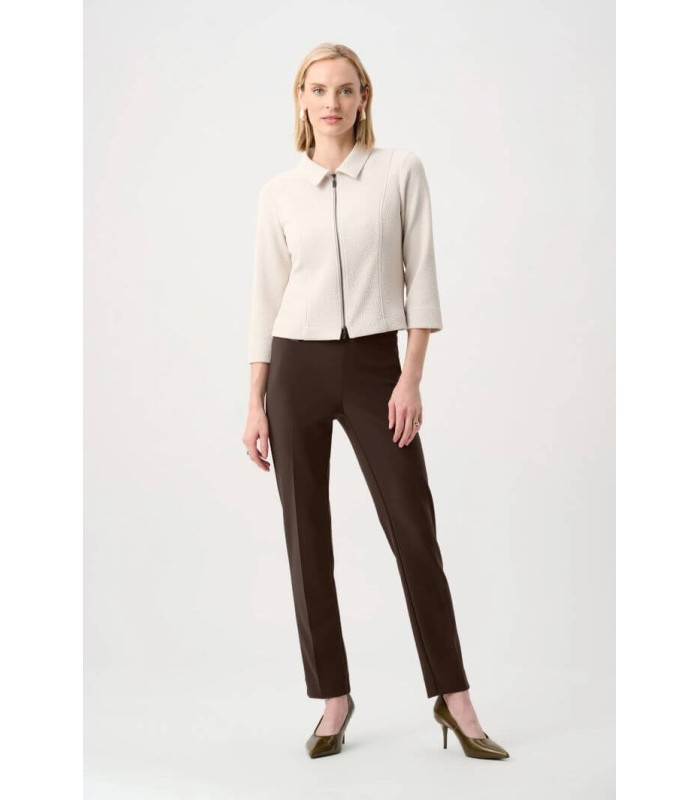 Pantalón Marrón Básico Recto Mujer Joseph Ribkoff