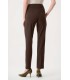 Pantalón Marrón Básico Recto Mujer Joseph Ribkoff