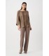 Pantalón Básico Recto Avellana Joseph Ribkoff Mujer