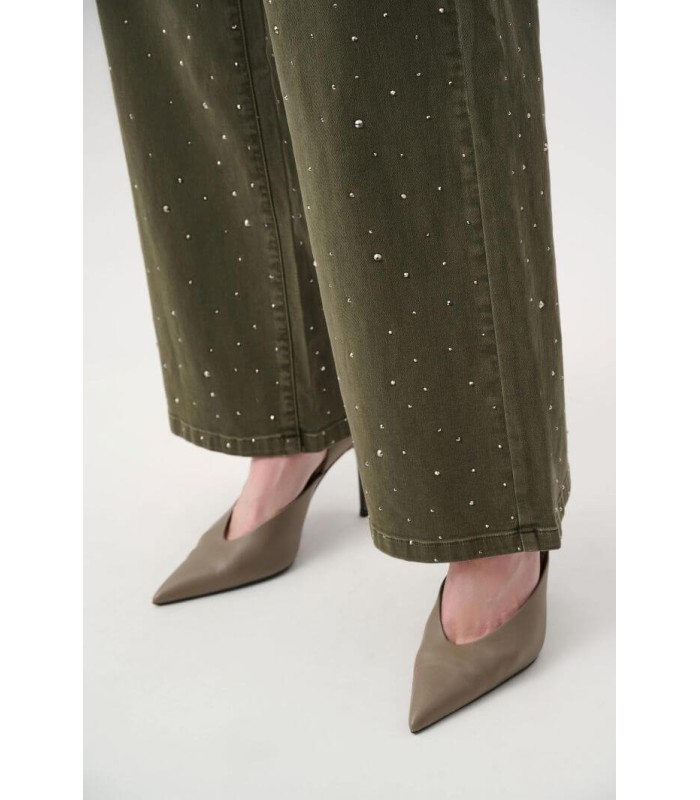 Pantalón Caqui Cristales Joseph Ribkoff Mujer