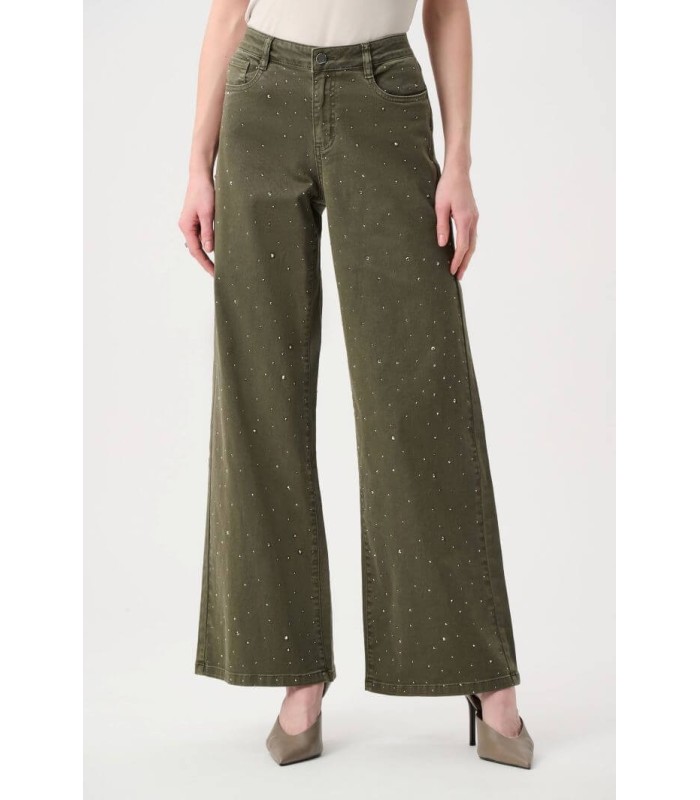 Pantalón Caqui Cristales Joseph Ribkoff Mujer