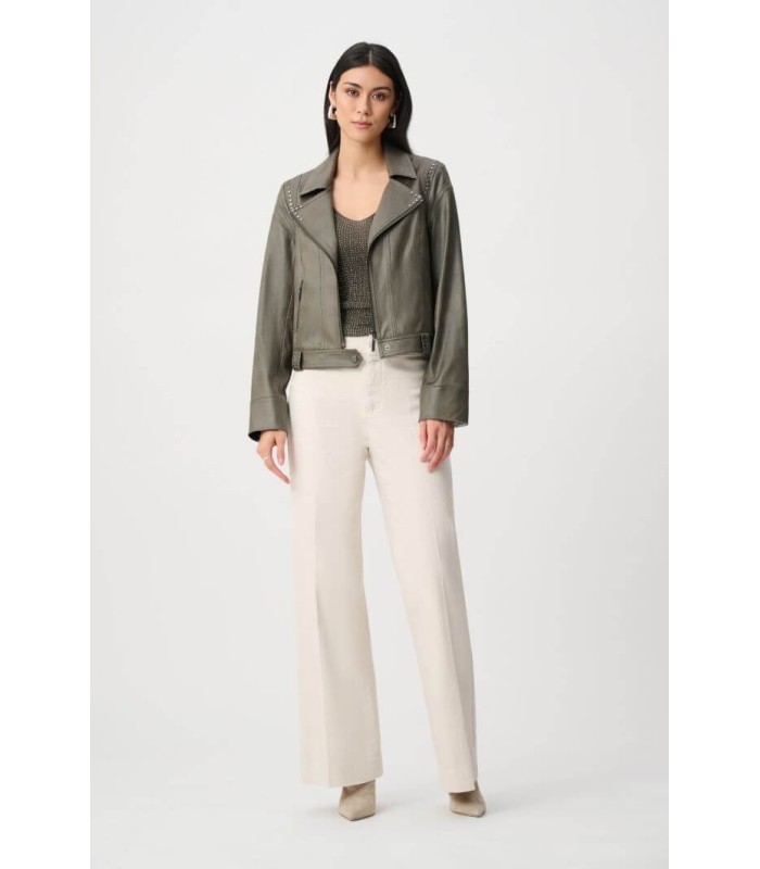 Chaqueta Caqui Ante Joseph Ribkoff Mujer