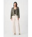 Chaqueta Caqui Ante Joseph Ribkoff Mujer