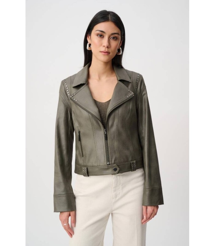 Chaqueta Caqui Ante Joseph Ribkoff Mujer