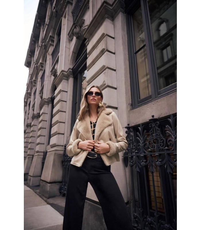 Chaqueta Ante Topo Joseph Ribkoff Mujer