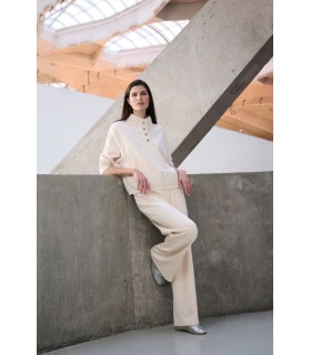 Pantalón Punto Scuba Crudo Joseph Ribkoff Mujer
